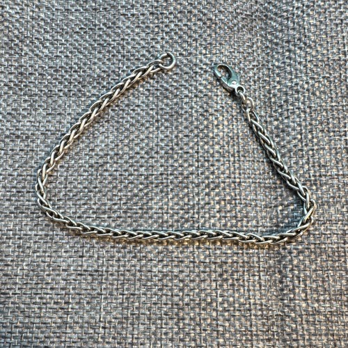 Sterling silver bracelet rope - sterling,