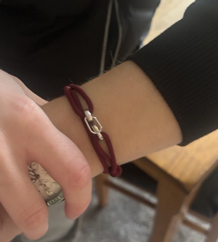 Fishing rope bracelet - fishing,
