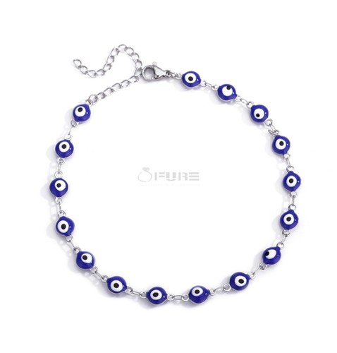 Sterling silver evil eye - evil,