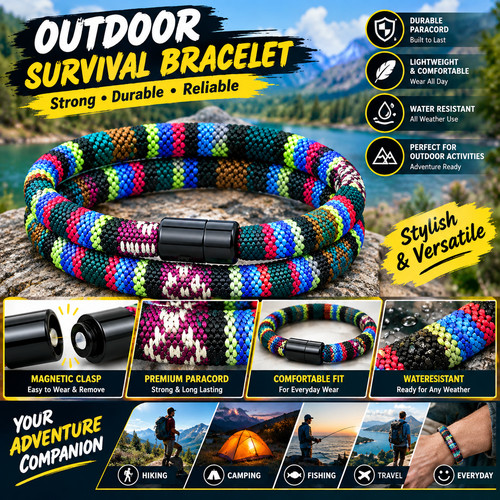Mens boho rope - mens, bracelet