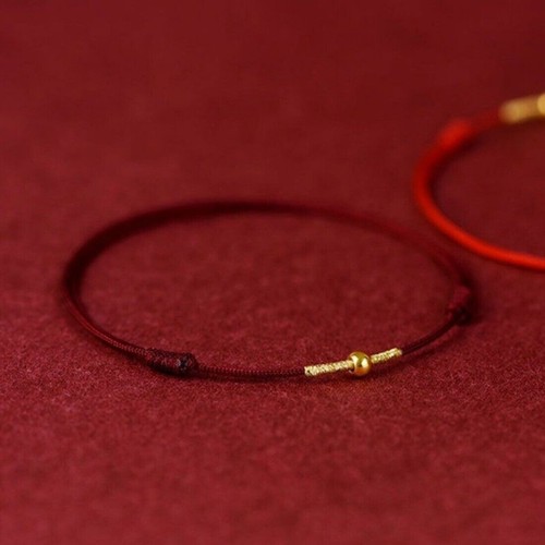 Fashion handmade bracelet red - bracelet,