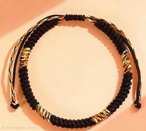 Adjustable black handmade - black,