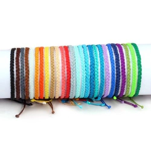 Handmade braided wax - braided, rope