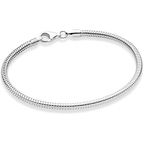 925 sterling silver - silver, snake