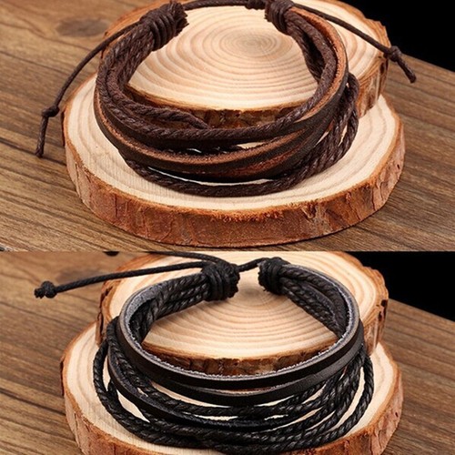 Unisex genuine leather rope - genuine,