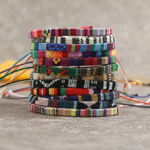 Boho surfer beach bracelet set - boho,