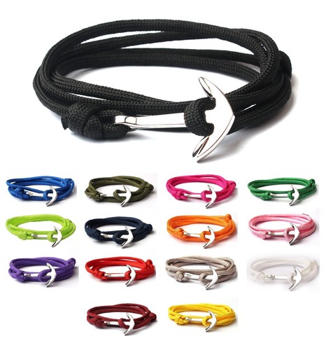 Metal silver anchor polyester - metal,
