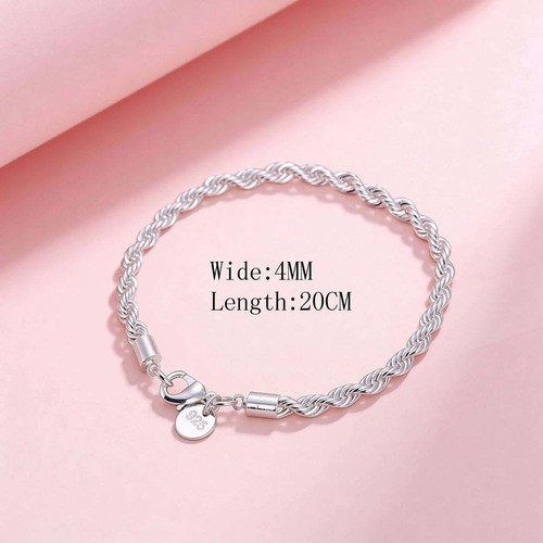 Sterling silver woven - sterling, twist