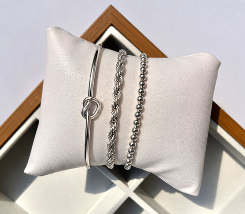 Stainless steel silver anti - silver,