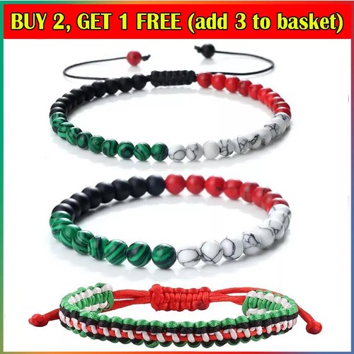 Palestinian bracelet beaded - palestinian,