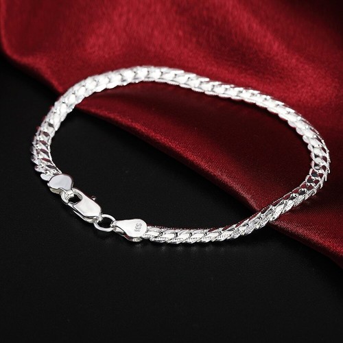 S925 silver bracelet chain - silver,
